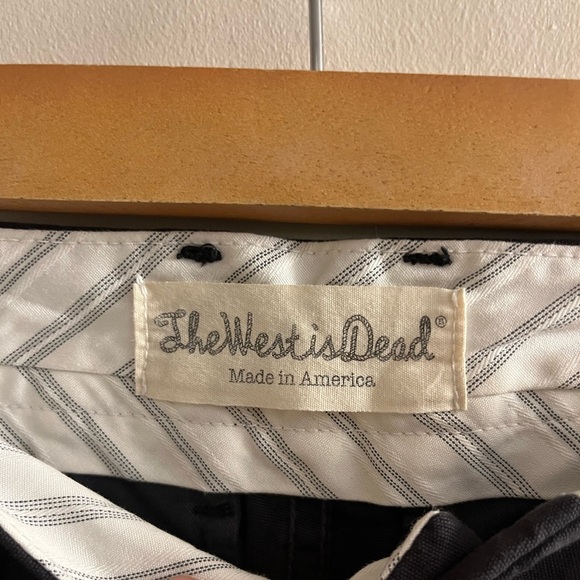 The West is Dead Made in America Slim Fit Pants size 29 - Picture 4 of 16